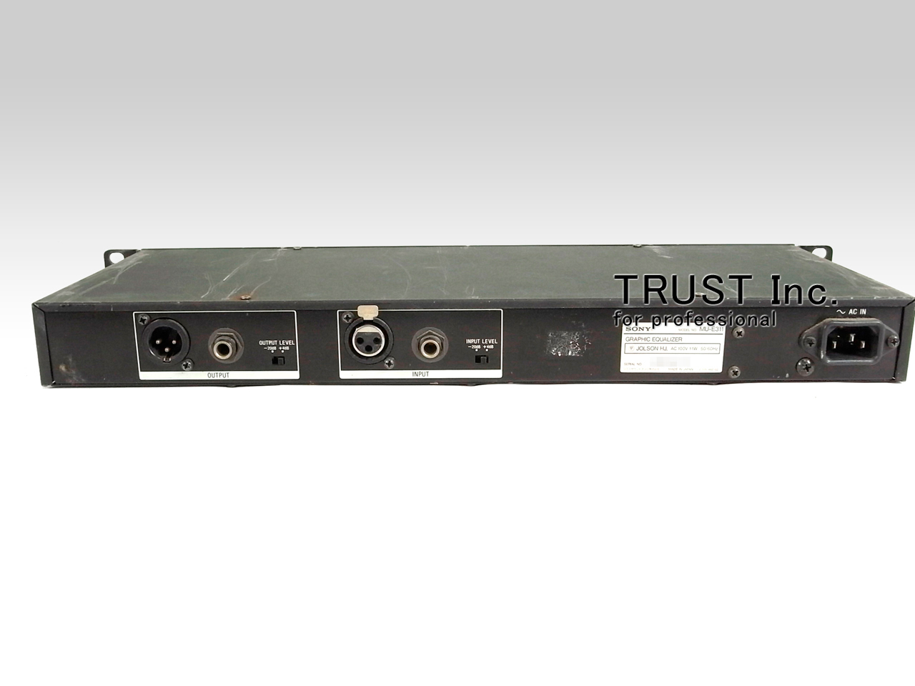MU-E311 / Graphic Equalizer【中古放送用・業務用 映像機器・音響機器 