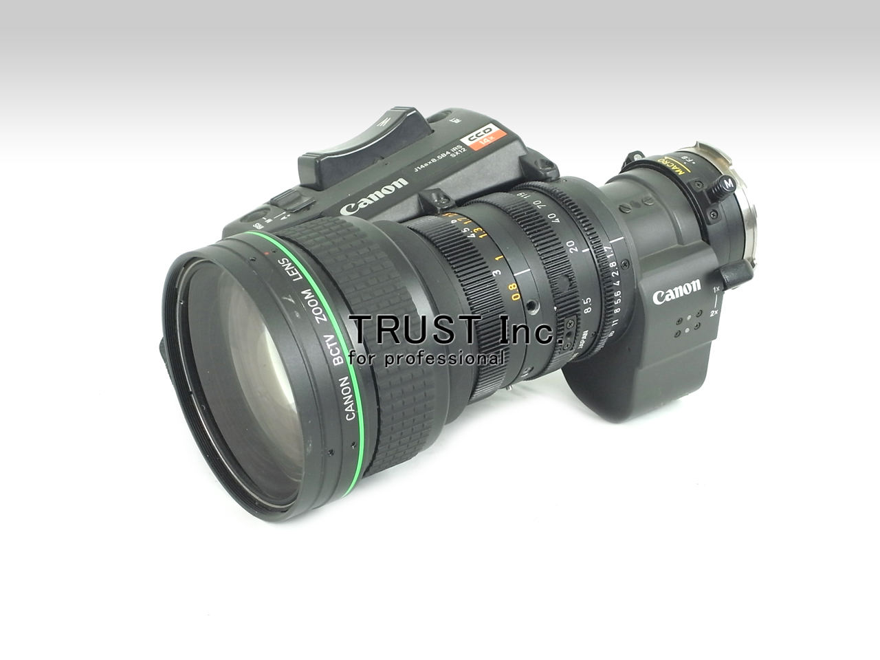 Canon J14x8.5B4 IRS SX12 業務用ビデオズームレンズ J14a×8.5B4IRS SX12 / 2/3 Camera Lens【中古放送用・業務用 映像機器