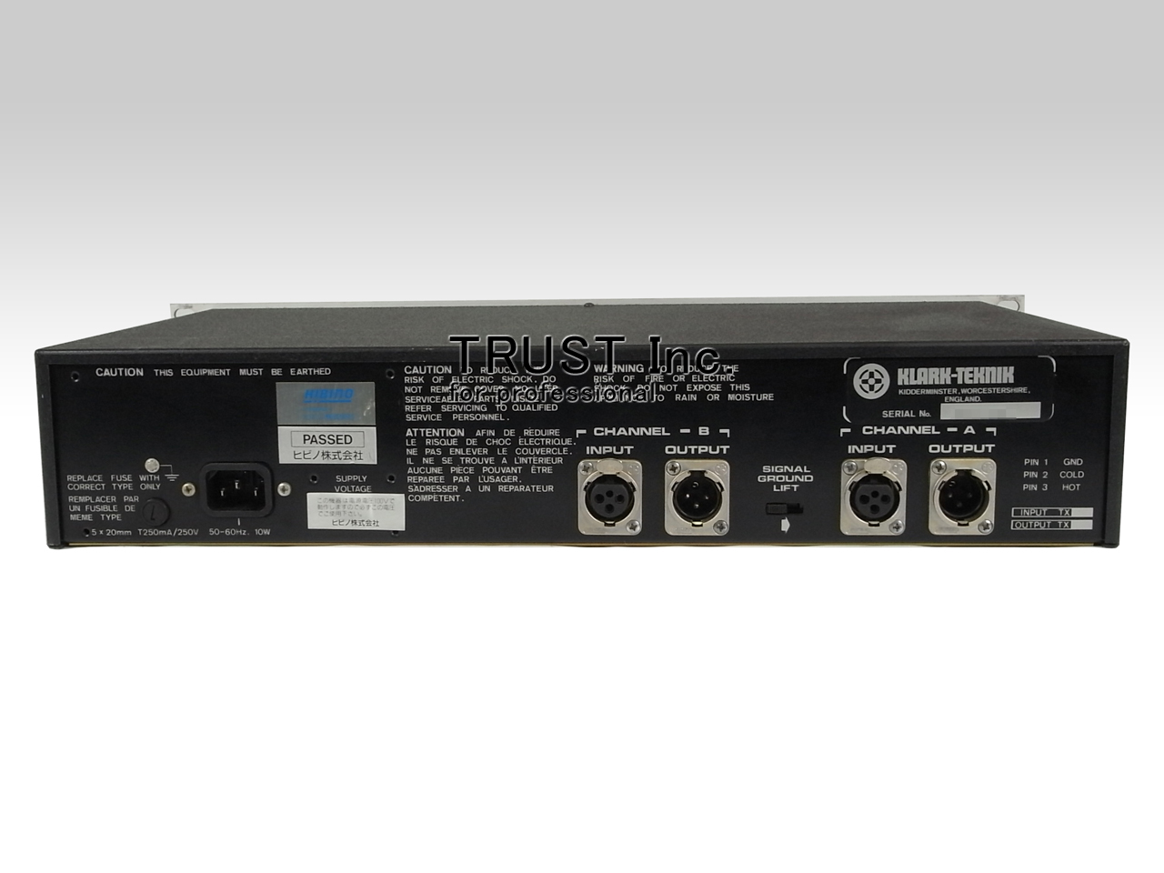 DN410 / DUAL PARAMETRIC EQUALIZER【中古放送用・業務用 映像機器