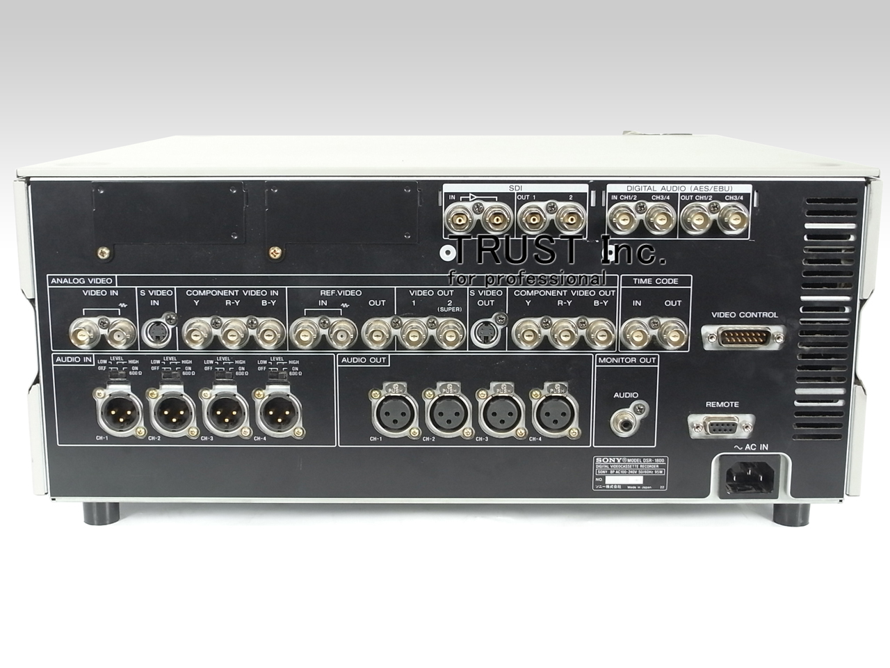 DSR-1800 / DVCAM Recorder【中古放送用・業務用 映像機器・音響