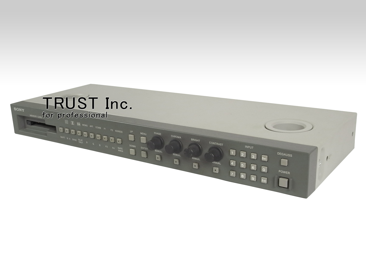 【レア】 SONY BKM-10R オーディオ機器 BKM-10R / Monitor Control unit【中古放送用・業務用 映像機器・音響