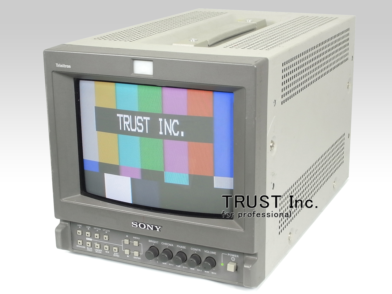 ソニー業務用トリニトロンモニターPVM-9L2中古ジャンク品の出品です
