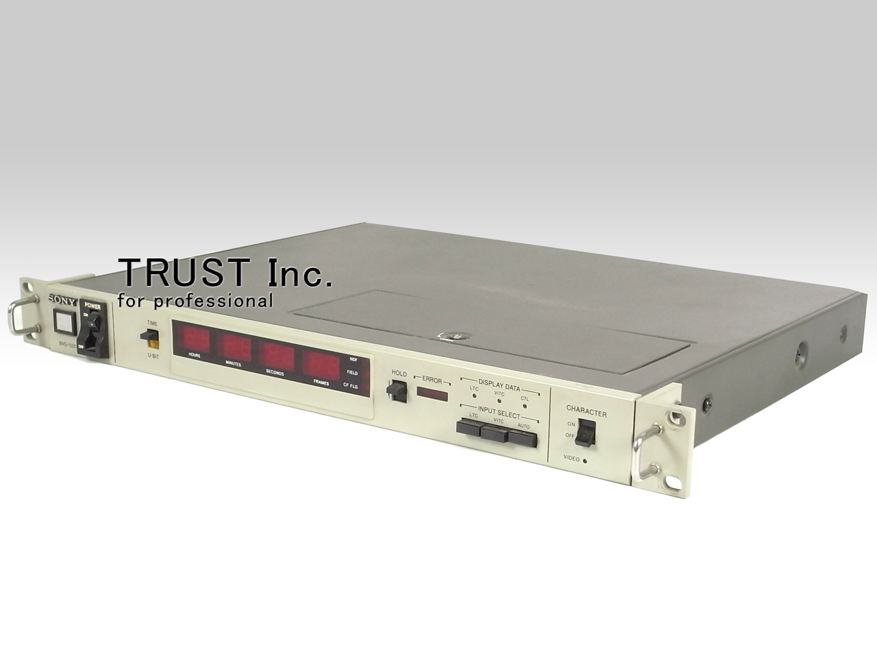 SONY タイムコード表示器 BVG-1500　ジャンク SONY タイムコード表示器 BVG-1500 ジャンク SONY タイムコード