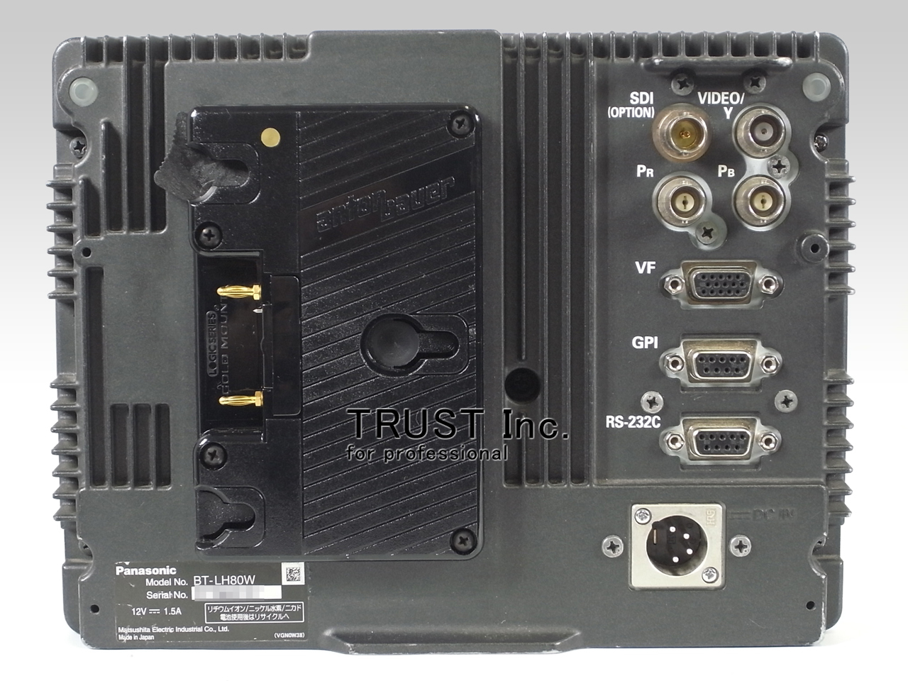 【未使用】Panasonic 7.9v型LCDビデオモニター BT-LH80WU Yahoo!オークション - Panasonic BT-LH80W 業務用7.9V型液晶ビデオモニ