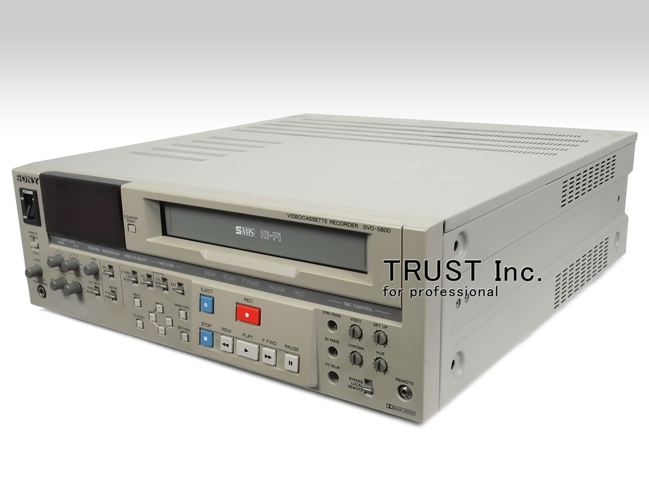 SVO-5800 / S-VHS Recoder【中古放送用・業務用 映像機器・音響機器の 