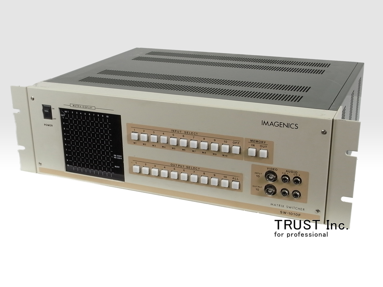 SW-1010F / Matrix Switcher【中古放送用・業務用 映像機器・音響機器