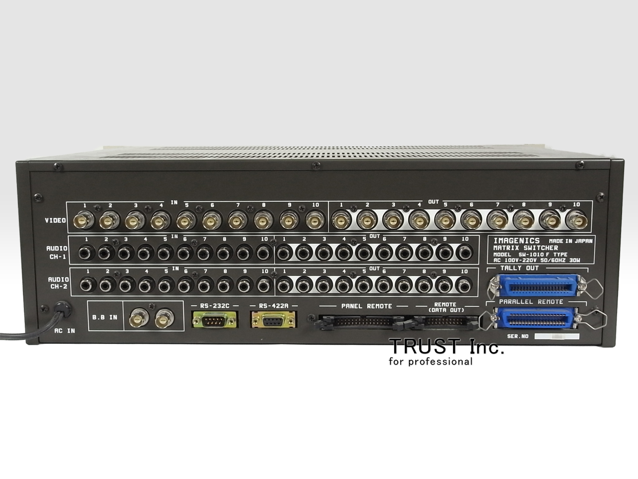 【希少】 IMAGENICS SW-1010F マトリックススイッチャー 希少】 IMAGENICS SW-1010F マトリックススイッチャー - メルカリ