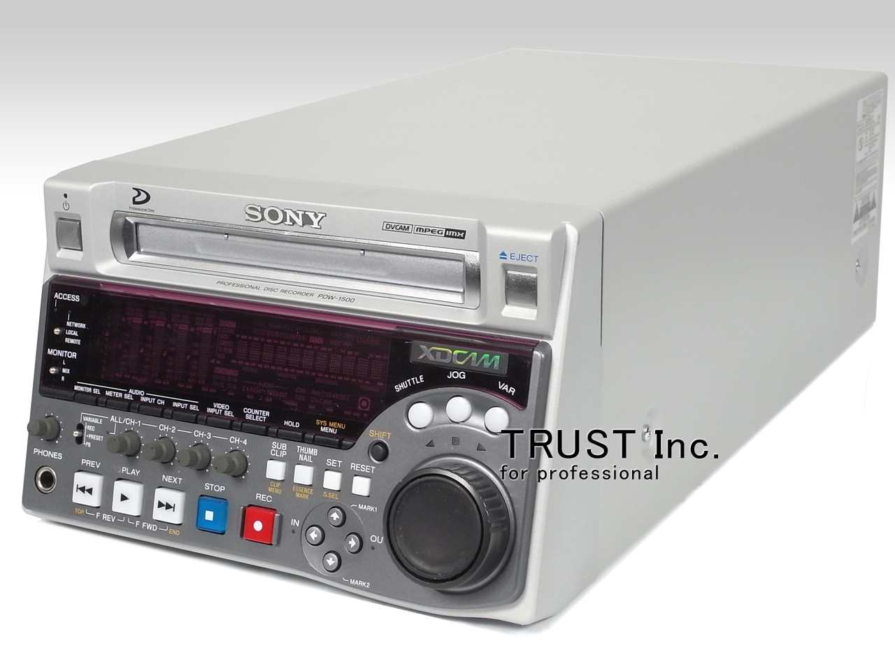 PDW-1500 / XDCAM Recorder【中古放送用・業務用 映像機器・音響機器の 