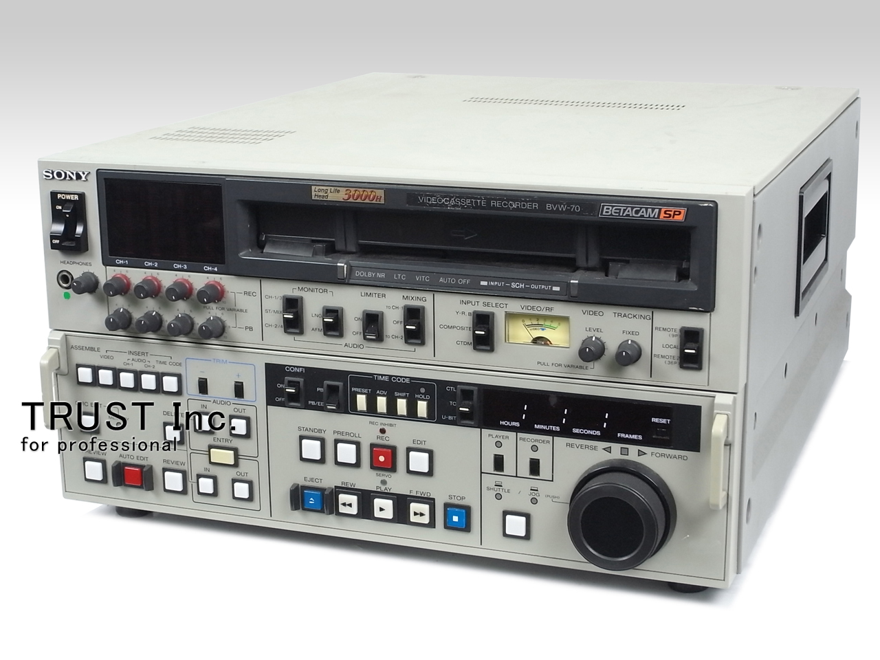 SONY BETACAM SP VIDEO CASSETTE BVW-70