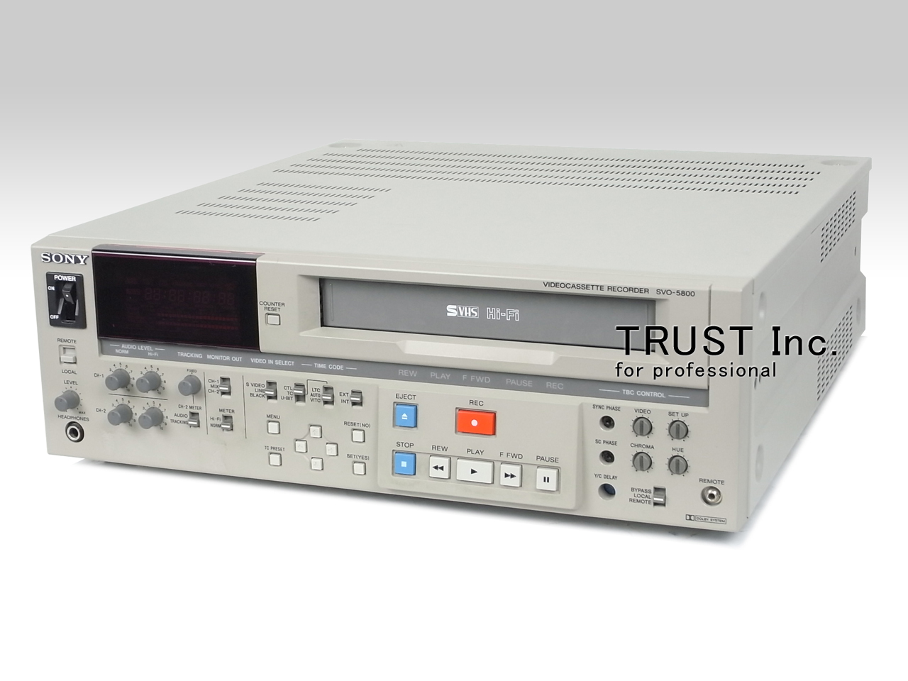 SVO-5800 / S-VHS Recoder【中古放送用・業務用 映像機器・音響機器の