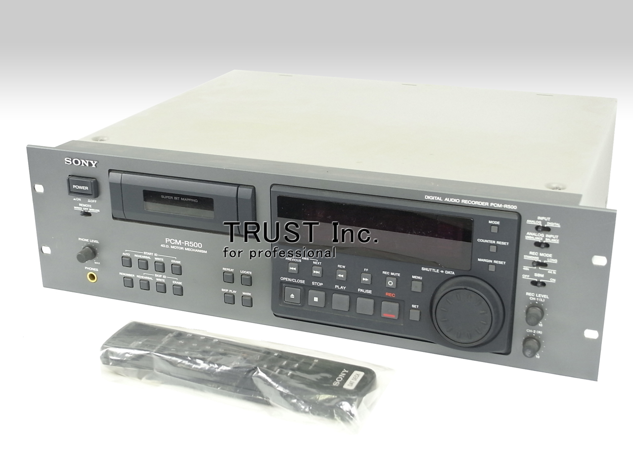 PCM-R500 / Digital Audio Tape Recorder【中古放送用・業務用 映像