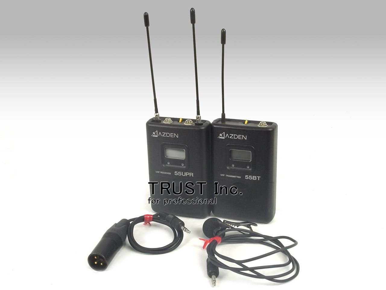 AZDEN 55BTトランスミッター, 305UPRレシーバー AZDEN 55BTトランスミッター, 305UPRレシーバー