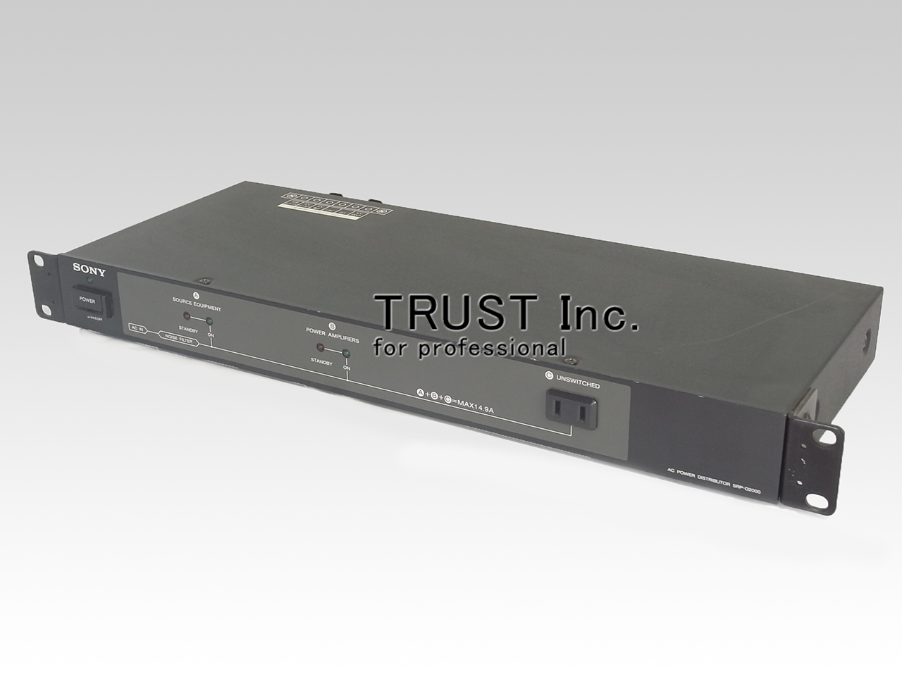 【破格①】SONY AC Power Distributor SRP-D1500 SONY SRP-D1500 パワーディストリビューター【動作品】 - メルカリ