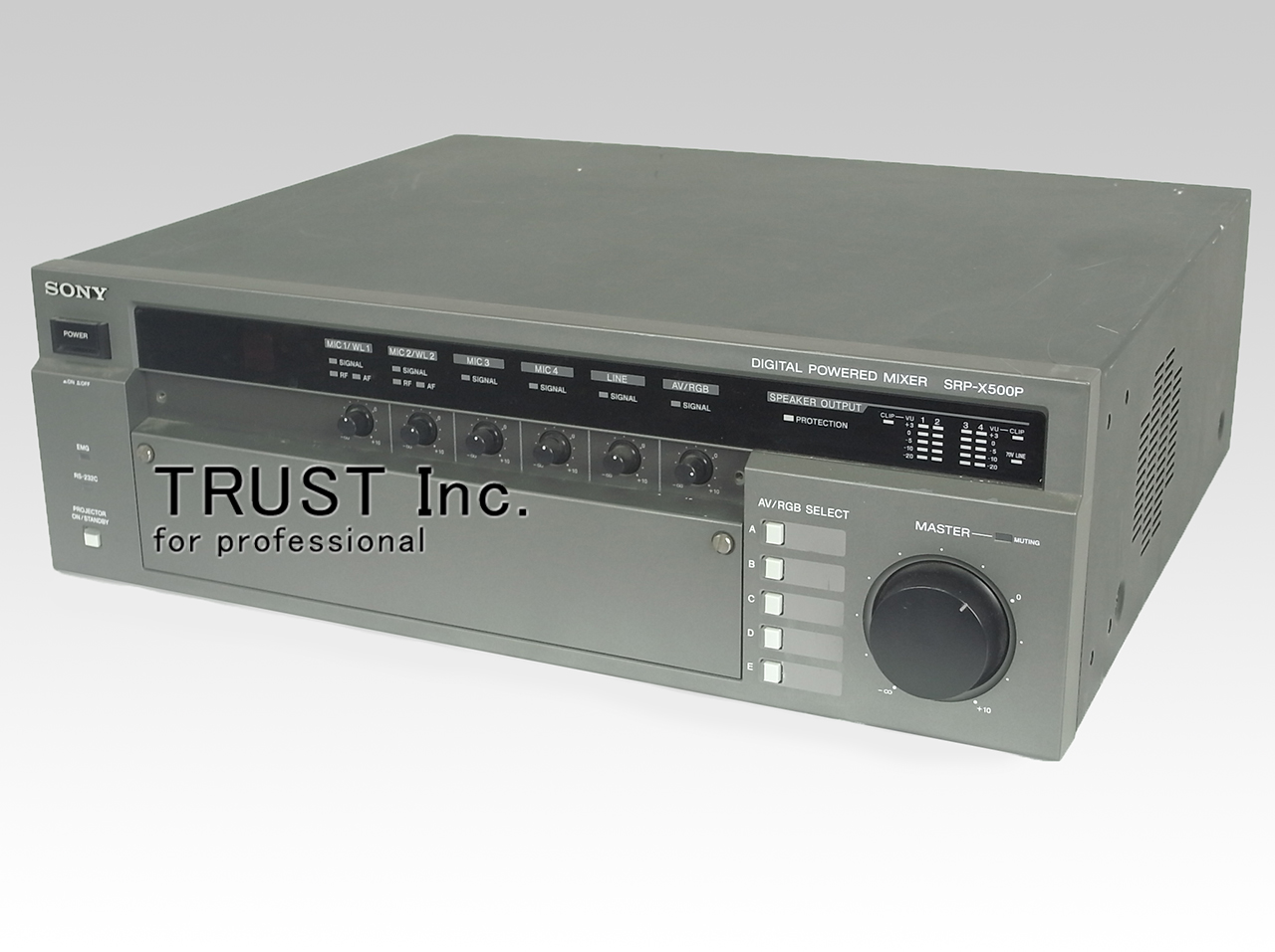 オーディオ機器 SONY デジタルパワードミキサー SRP-X500P