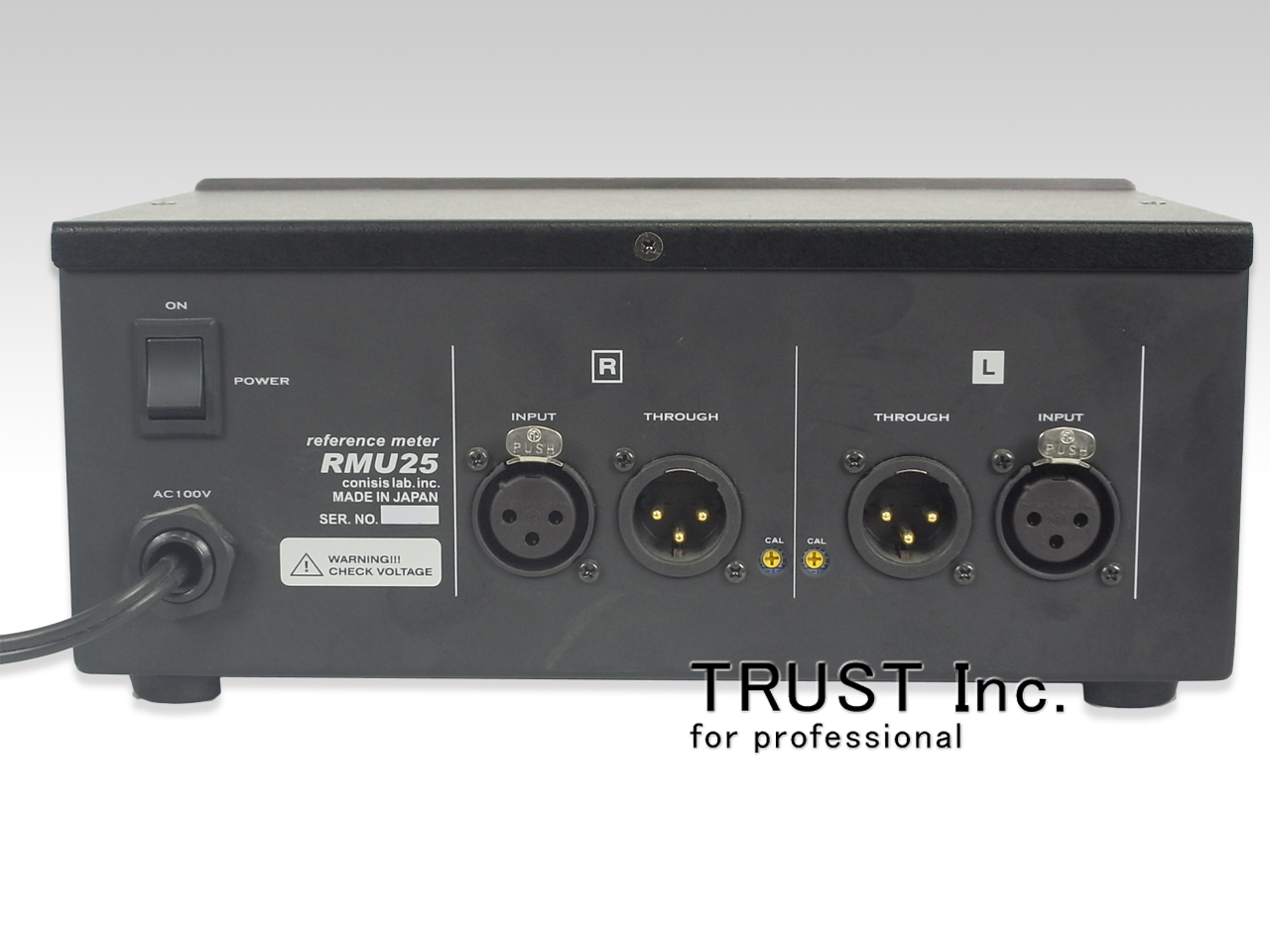 Conisis RMU25 VUメーター RMU25 / 2ch VU Meter【中古放送用・業務用 映像機器・音響機器