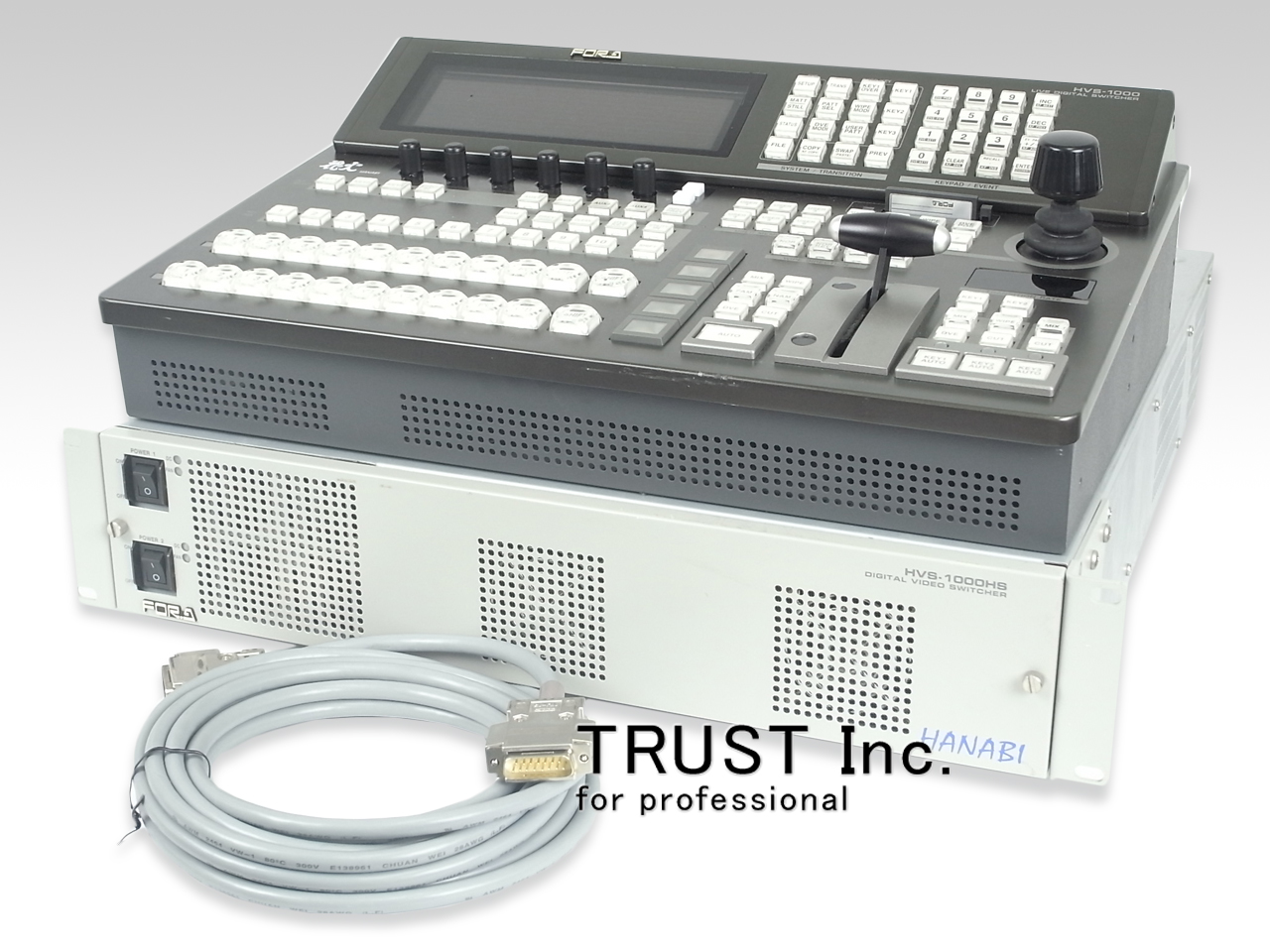 FOR.A 朋栄 デジタルビデオスイッチャー HVS-1000HS 花火