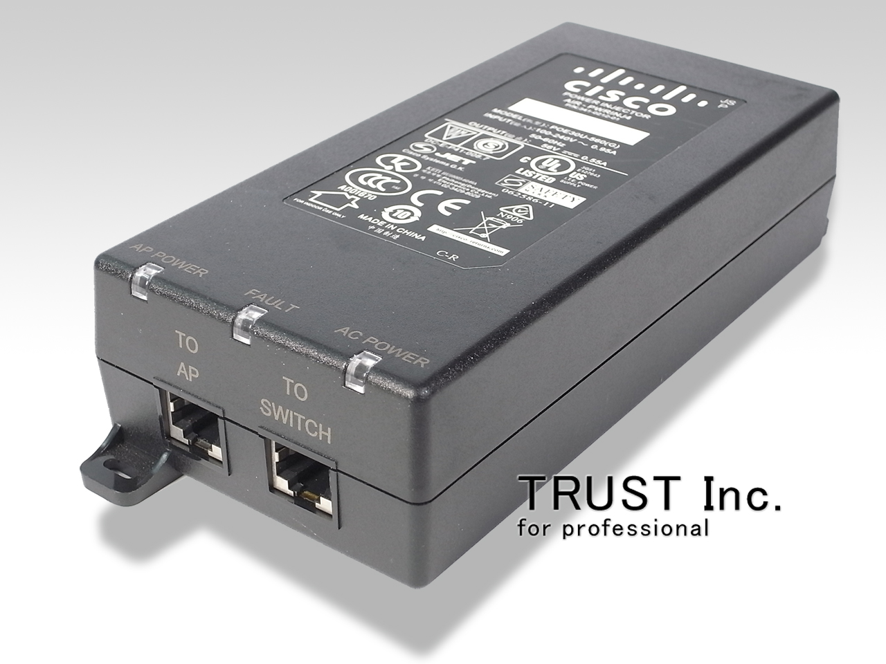 AIR-PWRINJ4 / Cisco Aironet パワーインジェクタ【中古放送用・業務用