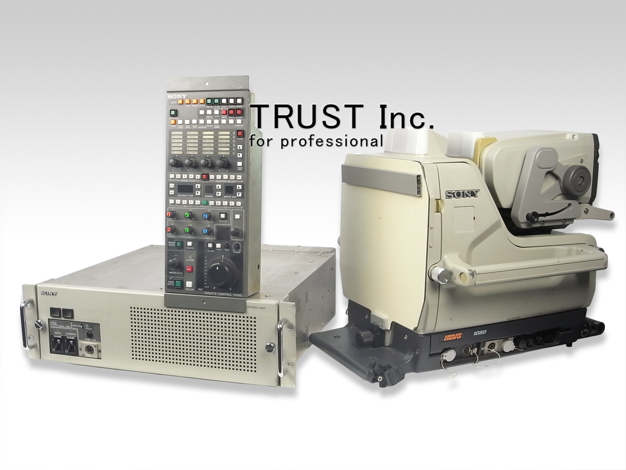 SONY HDスタジオカメラ HDC-750 HDCU-700A CCU付き 中継 *270331 332  HDCU-1500｜コントロールユニット｜カメラ｜ブロードキャスト＆シネマ