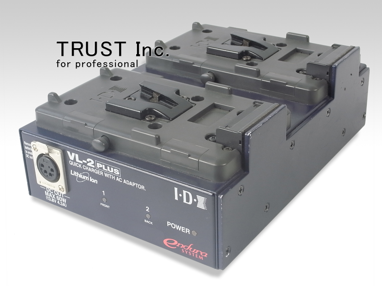 IDX VL-2PLUS Vマウントバッテリーチャージャー（VL-2PLUS