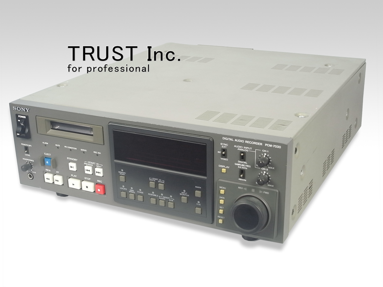 フルオーダー 通電確認済み ソニー PCM-7050 放送用DATレコーダー 絶版