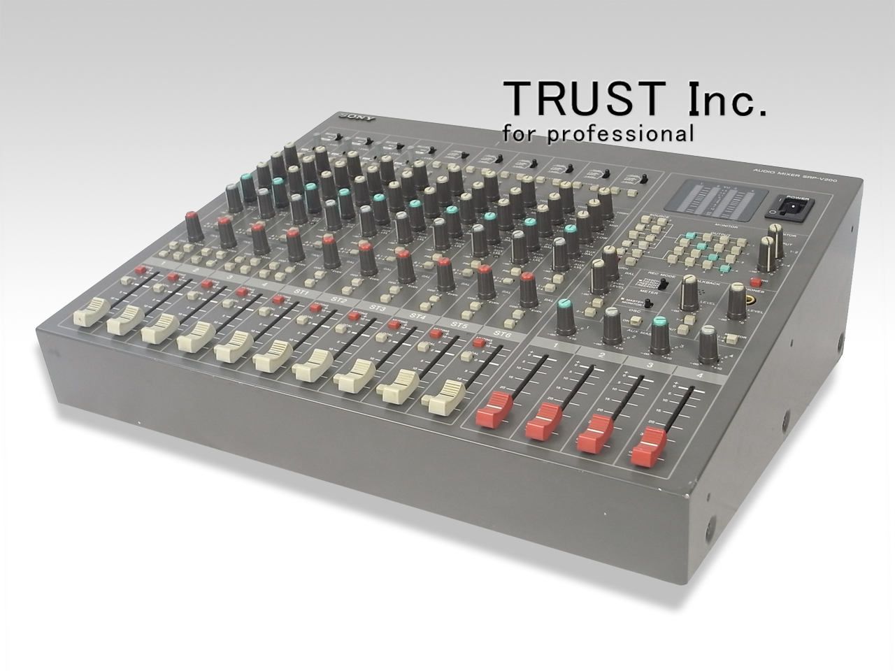 SRP-V200R / 10Channel Audio Mixer【中古放送用・業務用 映像機器・音響機器の店 - トラスト株式会社】