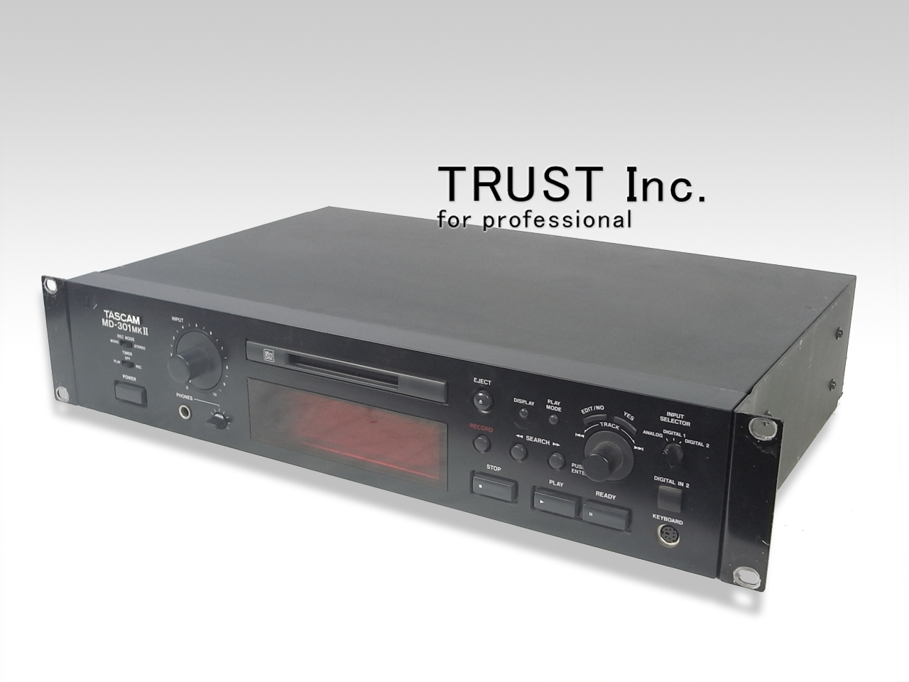 Tascam MD-301 業務用MDデッキ本体のみ 【公式通販】