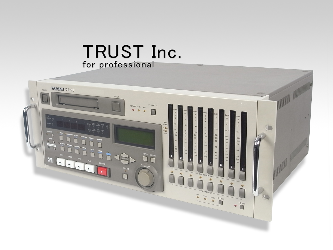 TASCAM タスカム DA-98 プロ用 デジタルマルチトラックレコーダー 中古レコーディング機材 TASCAM DA-98HR DTRS デジタルマルチ