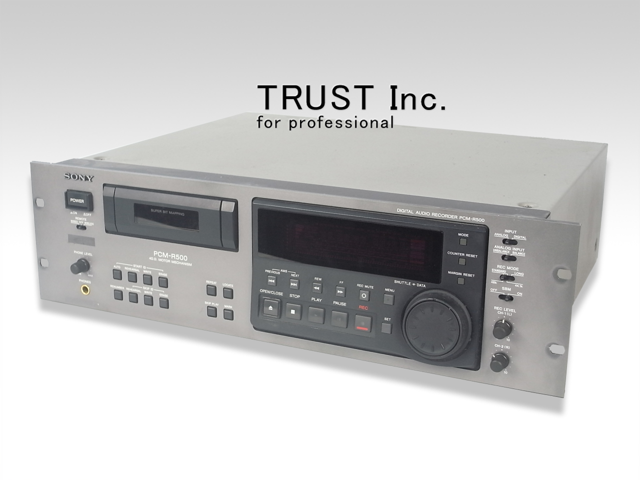PCM-R500 / Digital Audio Tape Recorder【中古放送用・業務用 映像