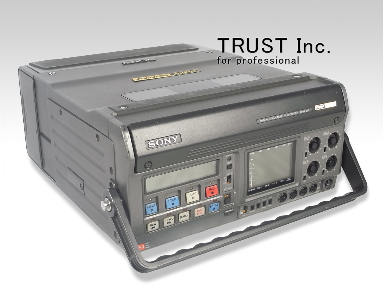 ソニーDigitalべーターカムDVW-250難ありの出品です。 眩しく