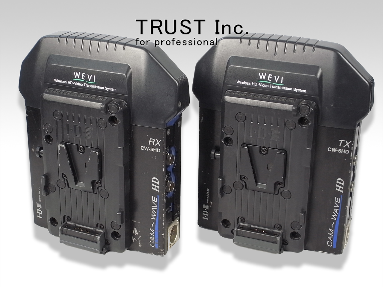 【CW-3】 IDX ワイヤレスHDビデオ伝送システム IDX CW-3 ワイヤレスビデオ伝送システム（50m SDI入力）屋外利用