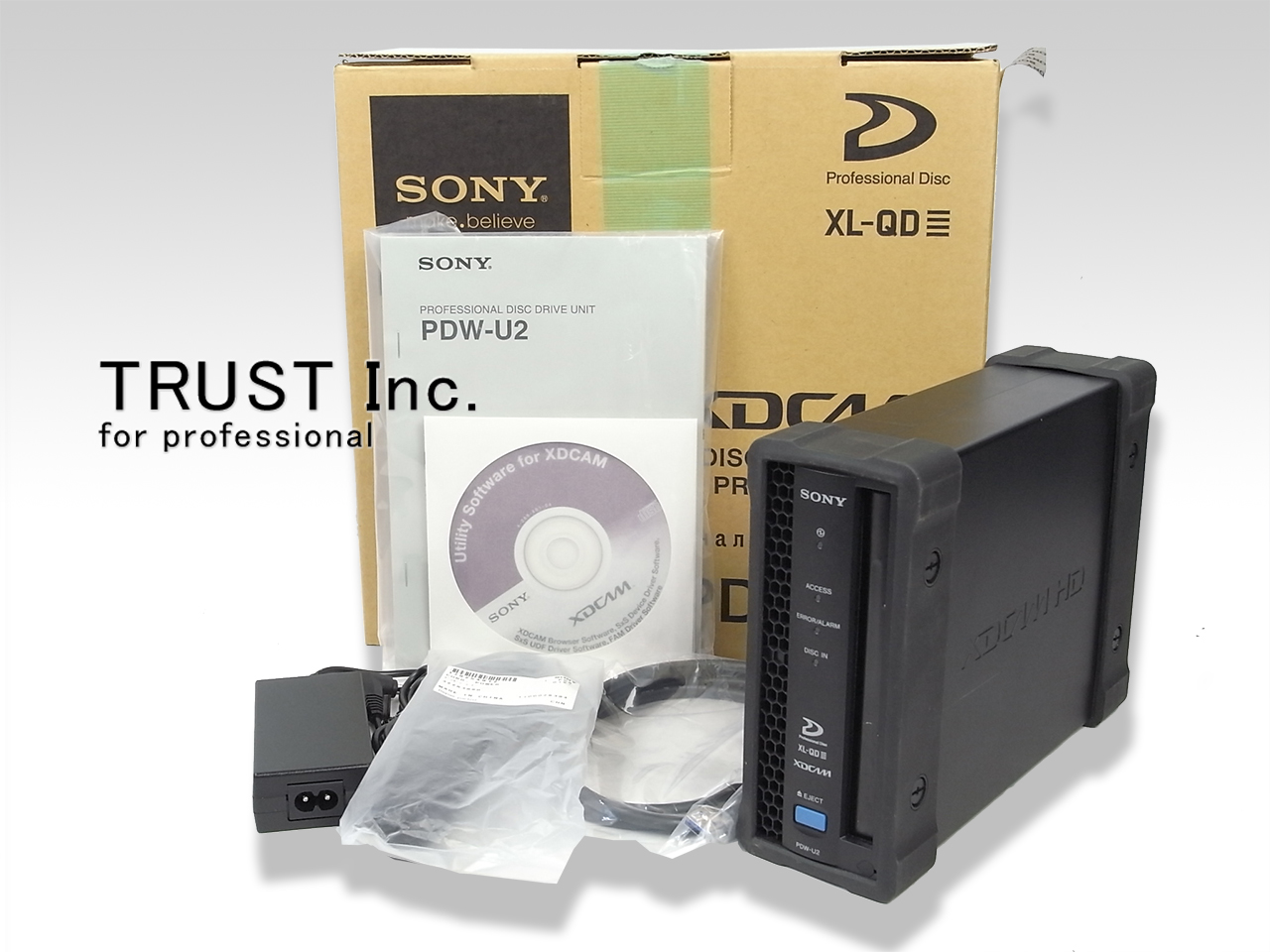 ケ*カ様 SONY PDW-U2 外付けXDCAMディスクドライブ SONY PDW-U2 外付けXDCAMディスクドライブ SONY XDCAMドライブ PDW-U2