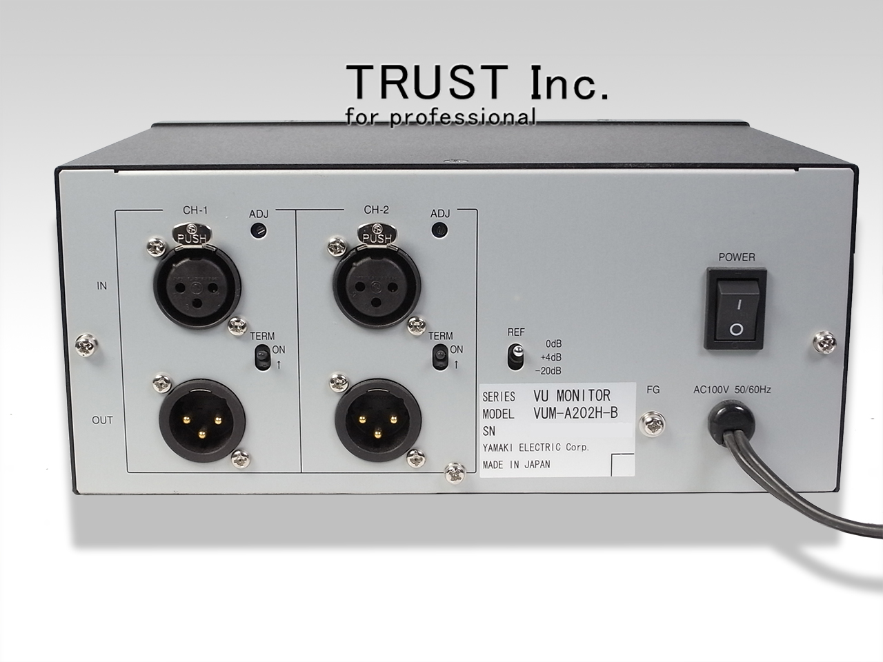 VUM-A202H-B / VU MONITOR【中古放送用・業務用 映像機器・音響機器の