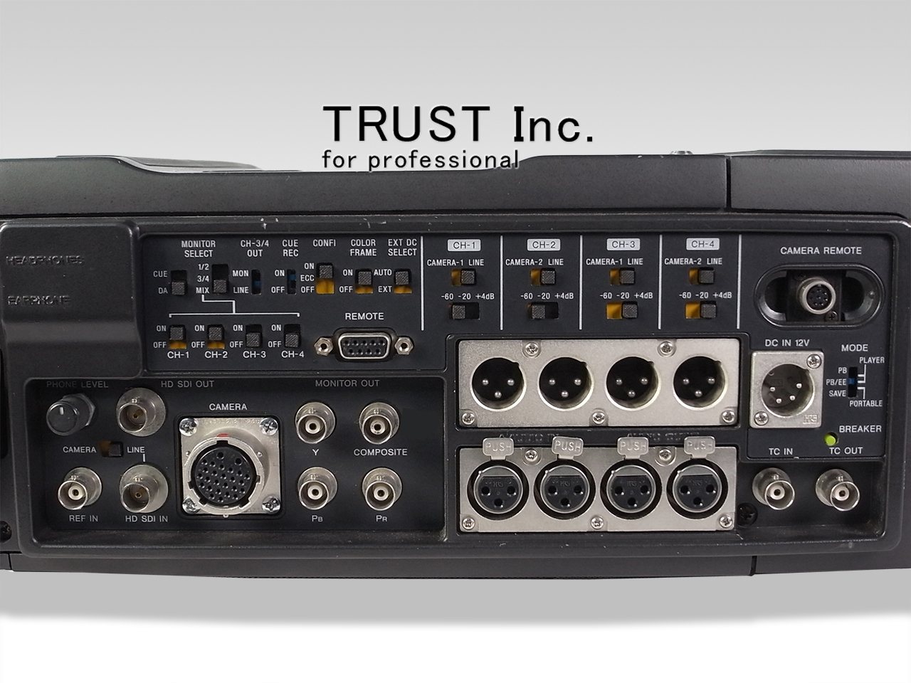 HDW-250 / HDCAM Portable Cassette Recorder【中古放送用・業務用