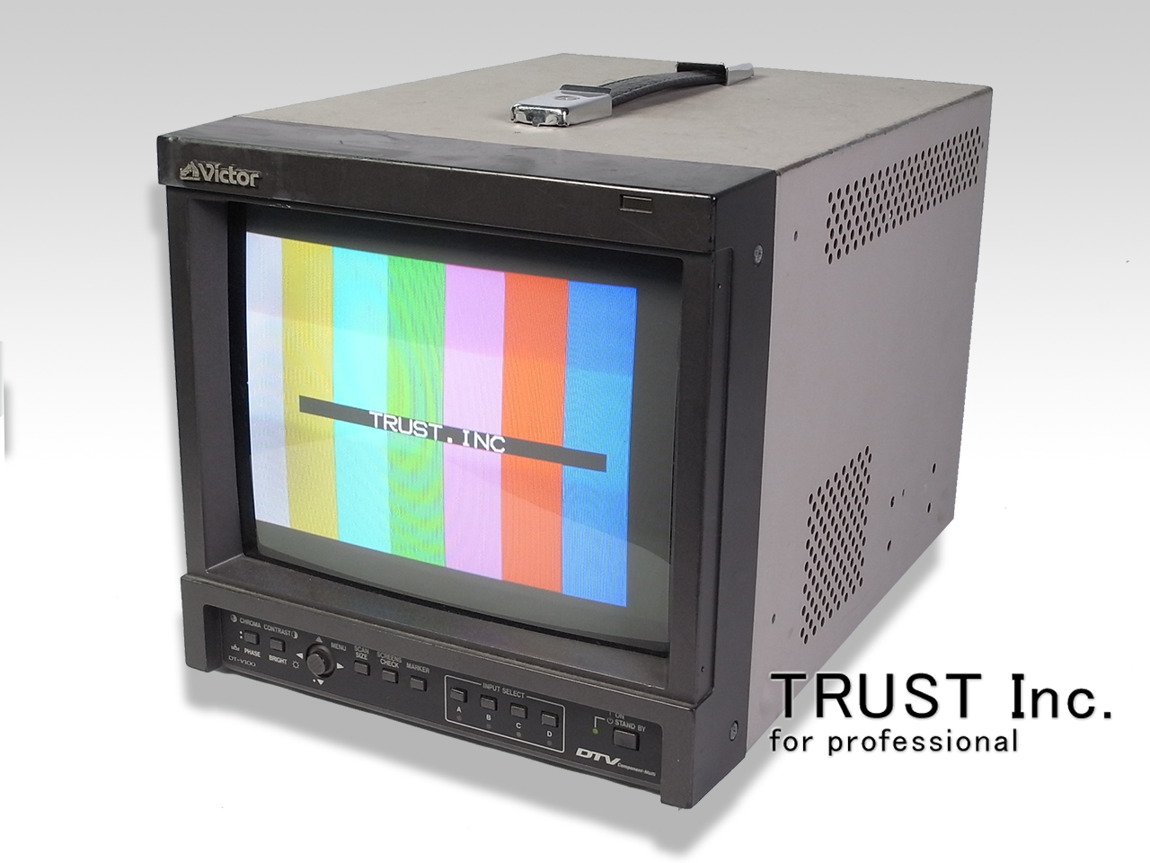 ブラウン管 モニター ME-N9812 (VICTOR DATA SYSTEM) DT-V100H / 10inch MultiFormat Monitor【中古放送用・業務用 映像機器