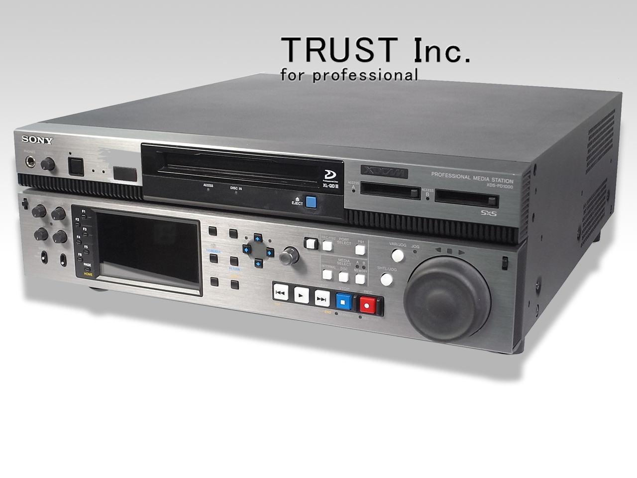 Xds Pd1000 Xdcam Professional Media Station 中古放送用 業務用 映像機器 音響機器の店 トラスト株式会社