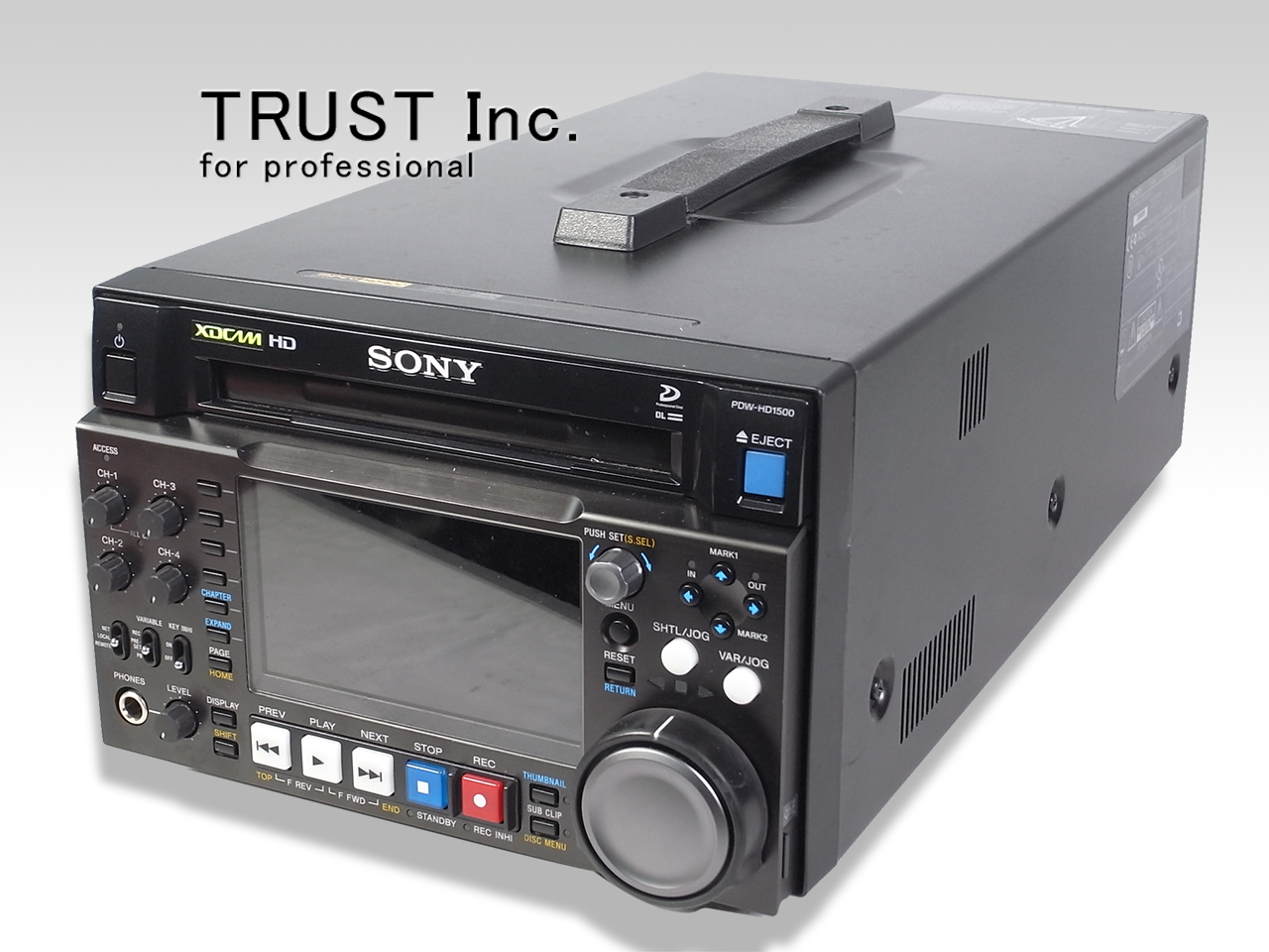 PDW-HD1500 / XDCAM Recorder【中古放送用・業務用 映像機器