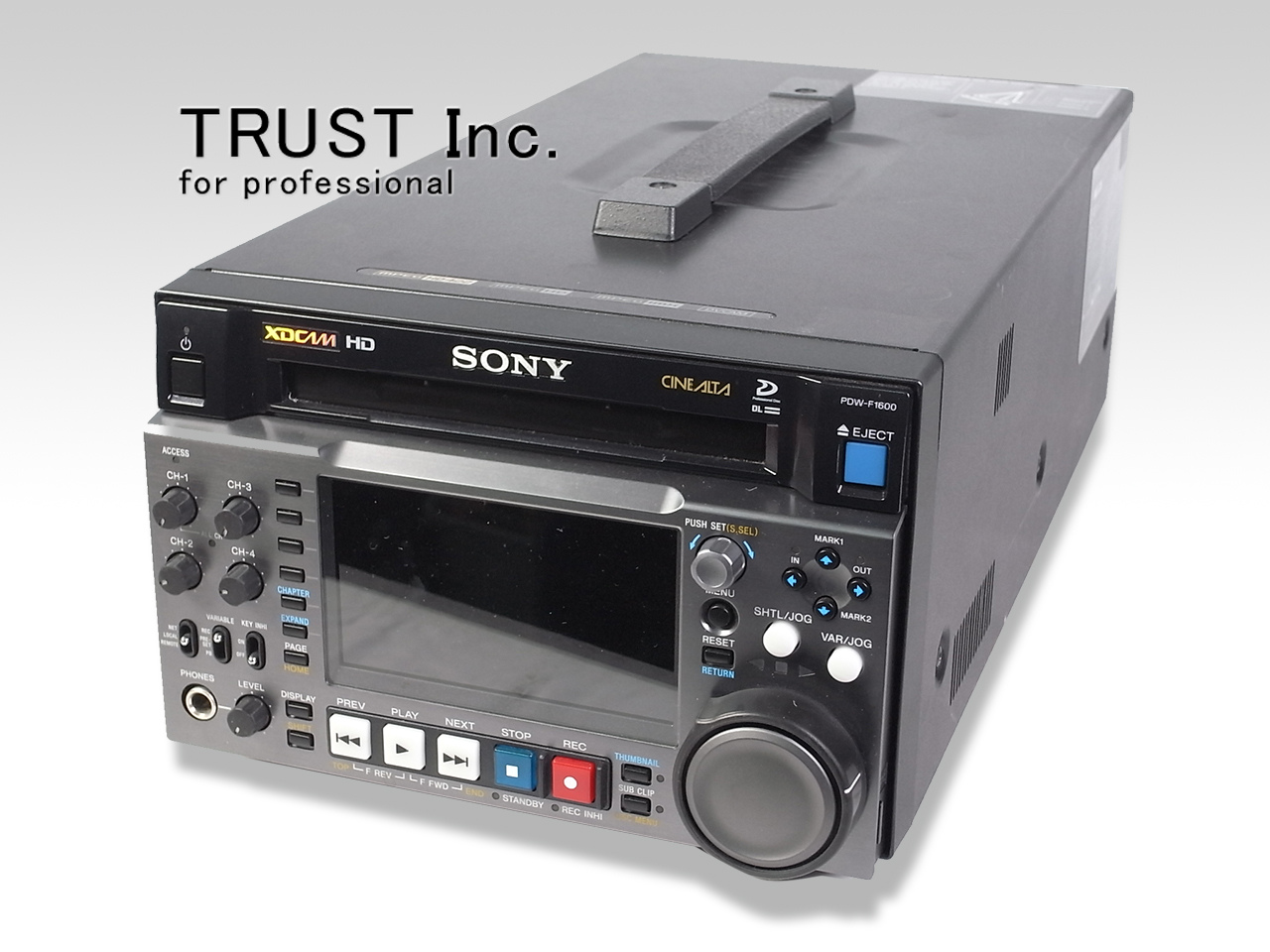 PDW-F1600 / XDCAM Recorder【中古放送用・業務用 映像機器・音響機器