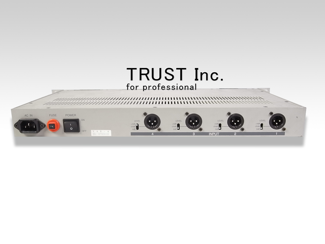 VAS4 / 4CHHANEL MONITOR SPEAKER【中古放送用・業務用 映像機器・音響機器の店 トラスト株式会社】