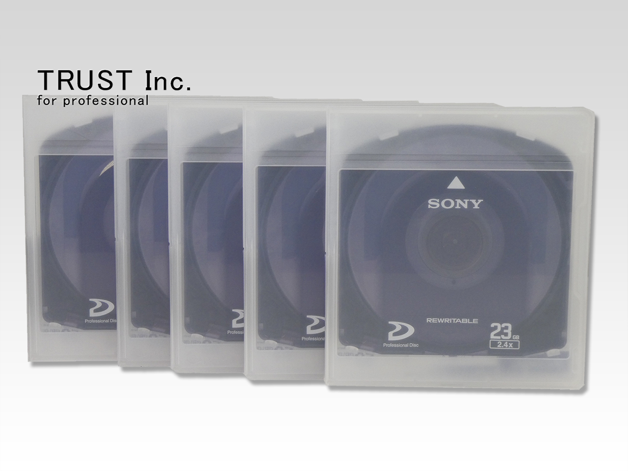 PFD23A(5枚セット) / XDCAM記録用 Professional Disc (1層)【中古放送
