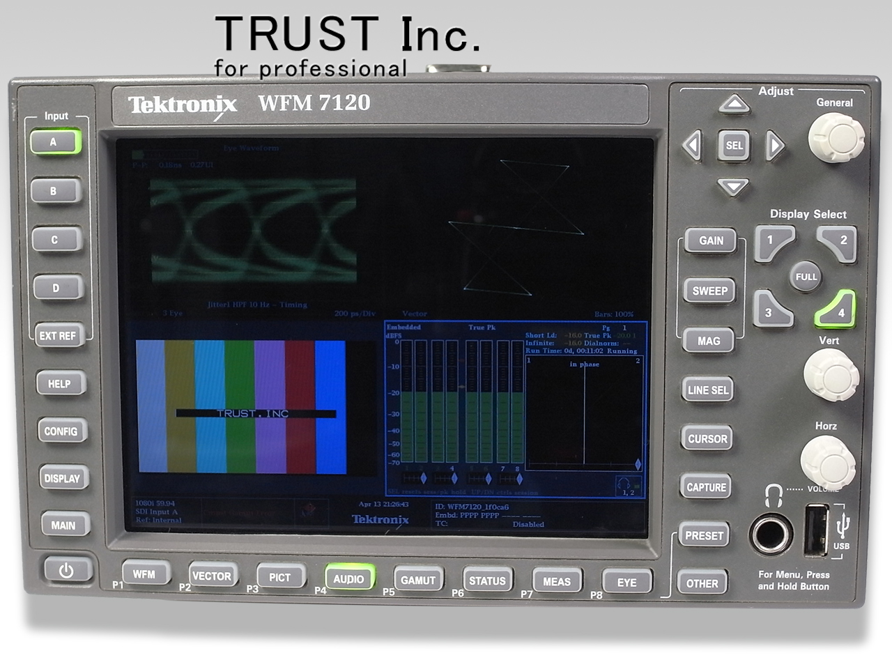 WFM7120 / Waveform Monitor【中古放送用・業務用 映像機器・音響機器 