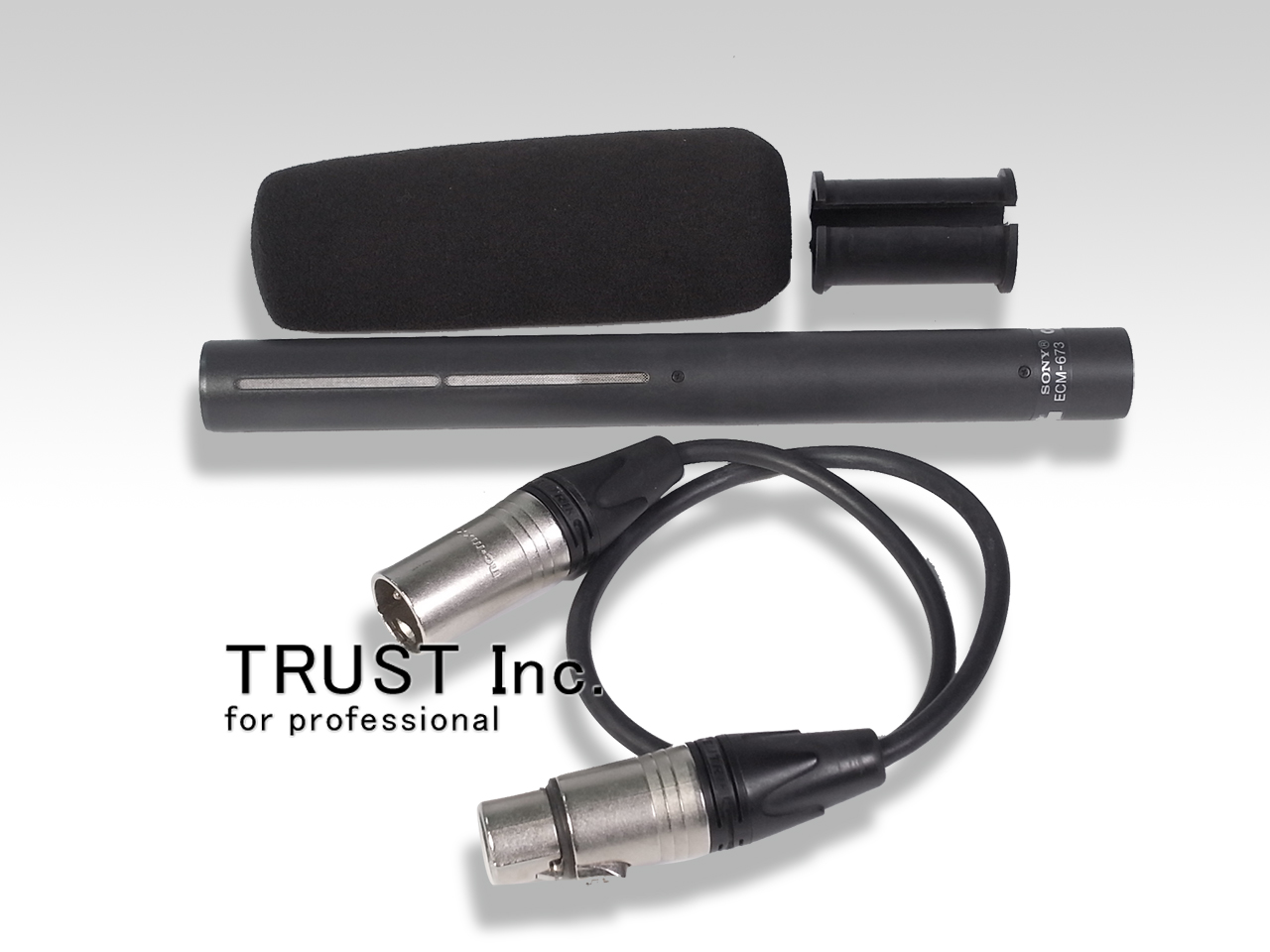ECM-673 / Condenser Microphone【中古放送用・業務用 映像機器・音響