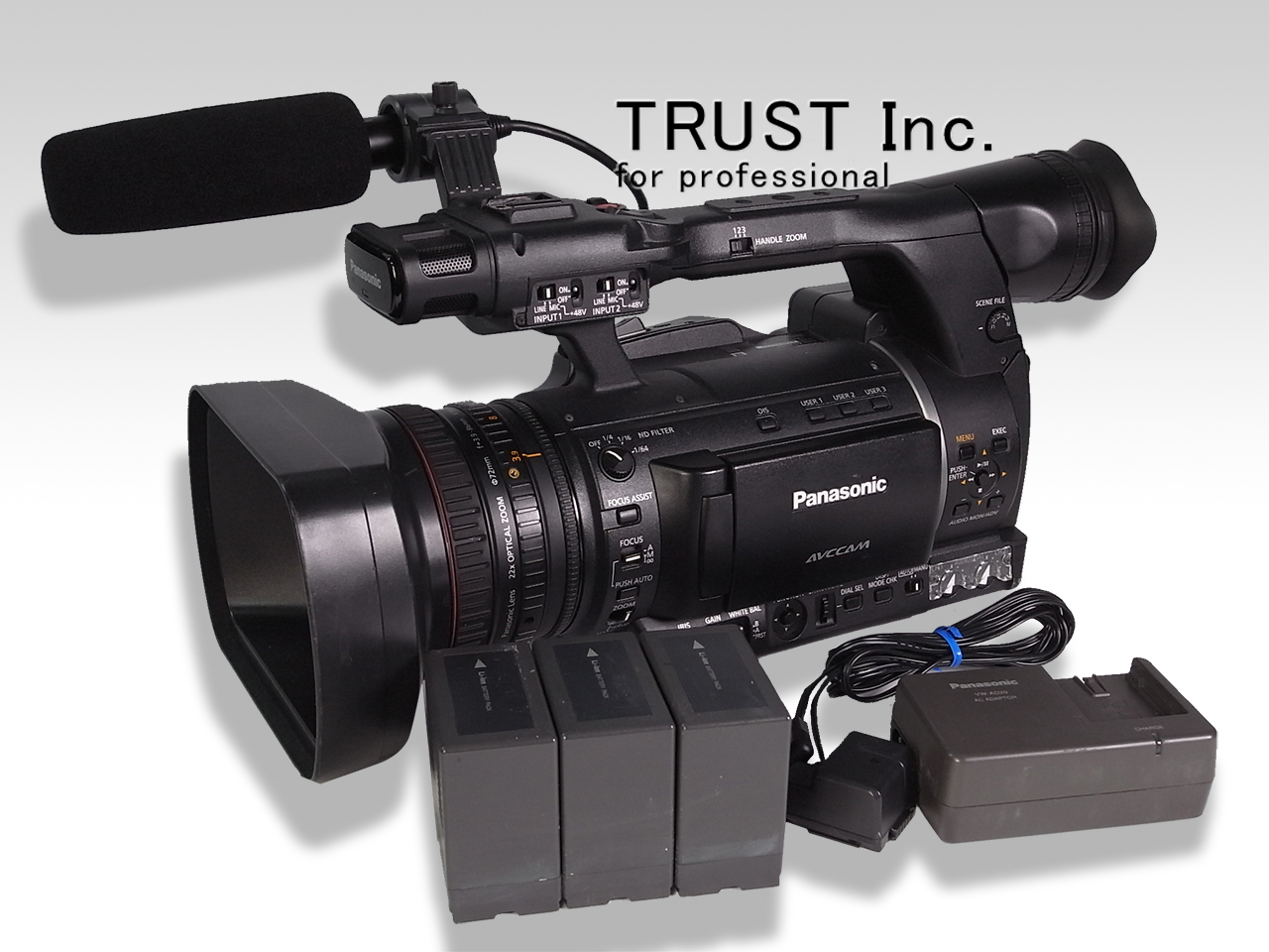 AG-AC160 / Memory Card Camera Recorder【中古放送用・業務用 映像