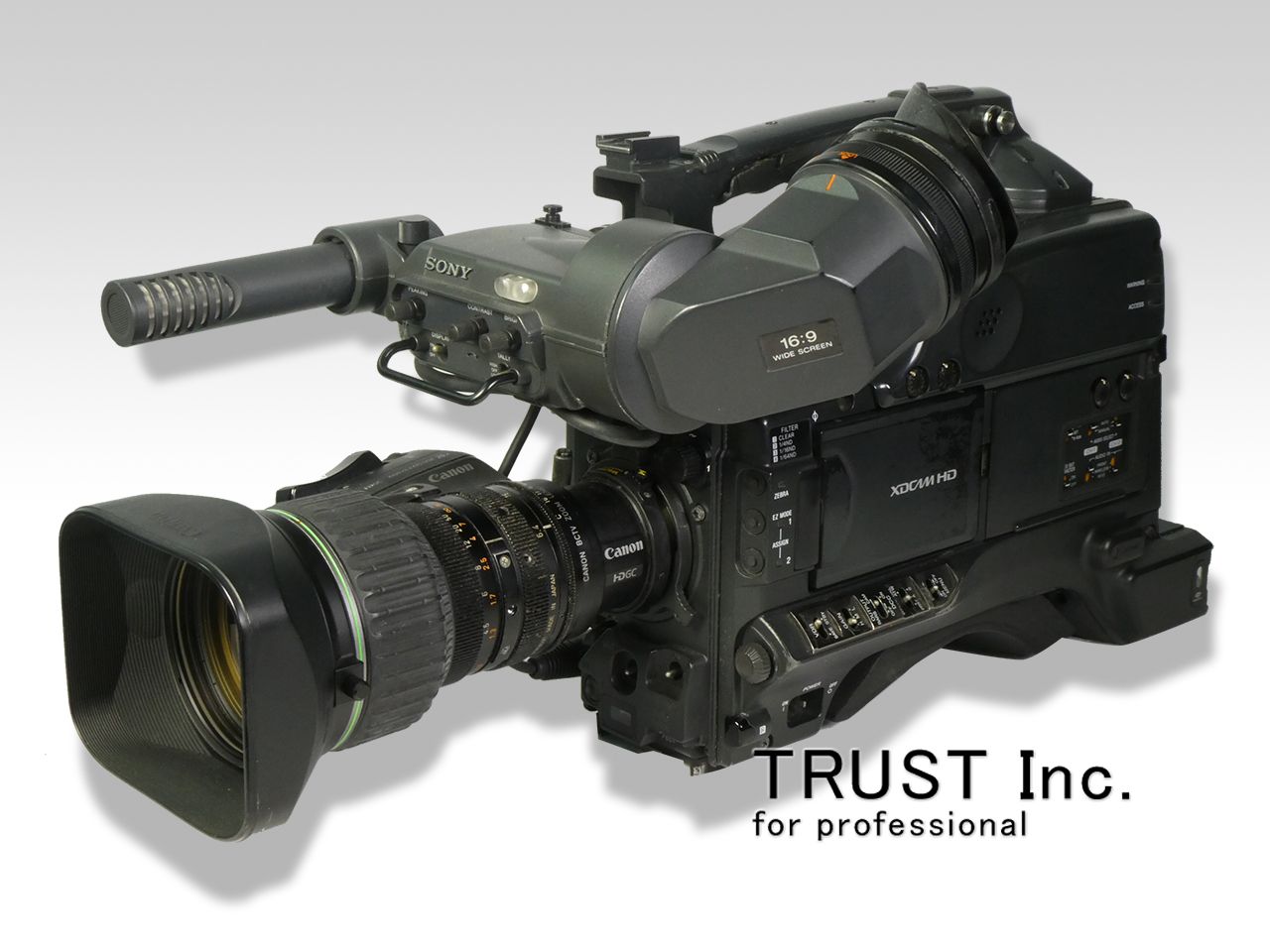SONY XDCAM HD PDW-F350 業務用ビデオカメラ 正常動作品 PDW-F350 / XDCAM Camcorder【中古放送用・業務用 映像機器・音響機器