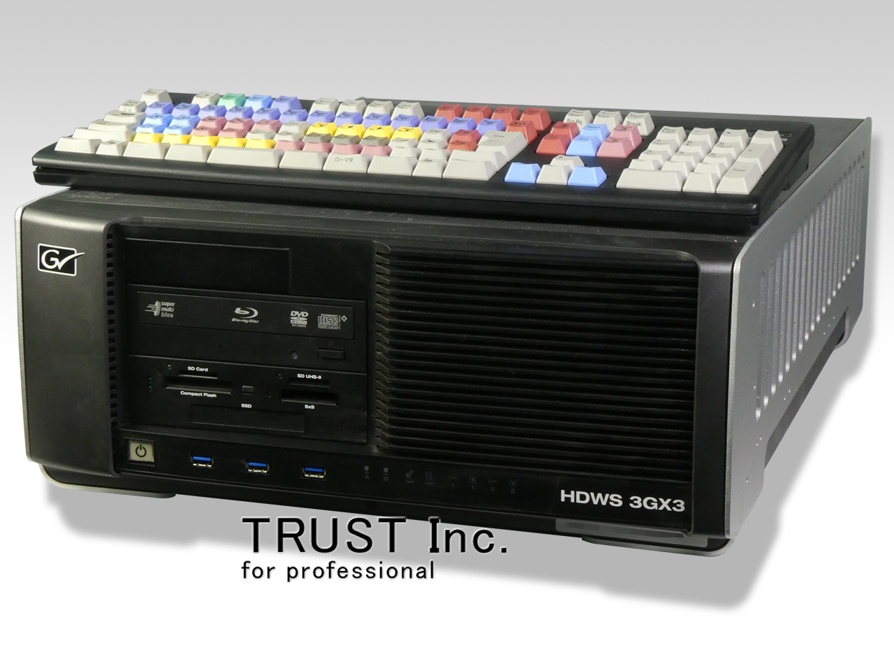 HDWS 3GX3 / HD対応ノンリニア編集システム【中古放送用・業務用 映像