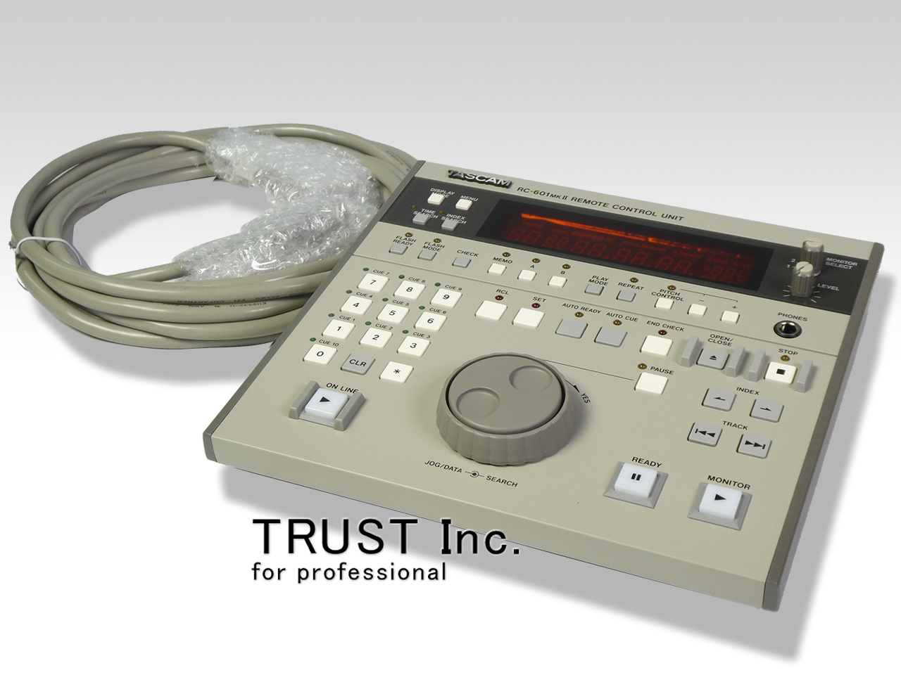 美品 TASCAM RC-601MkII リモートコントロールユニット TASCAM RC-601MKII リモートコントロールユニット CD-601MK2 TASCAM