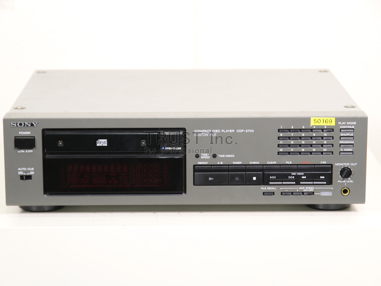 CDP-2700 / CD Player【中古放送用・業務用 映像機器・音響機器の店