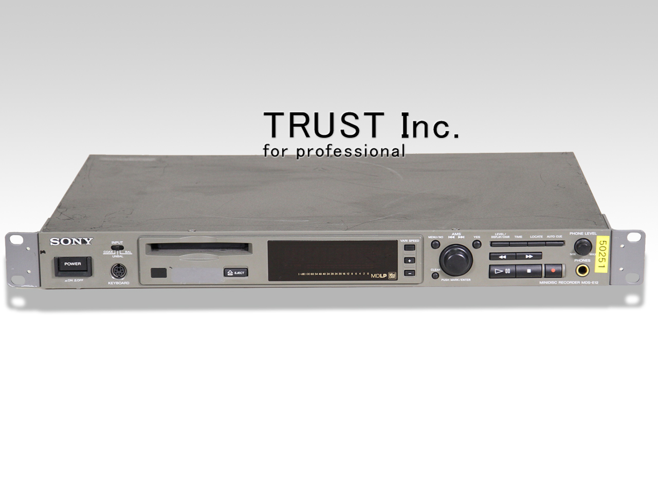 MDS-E12 / MD Recorder【中古放送用・業務用 映像機器・音響機器の店