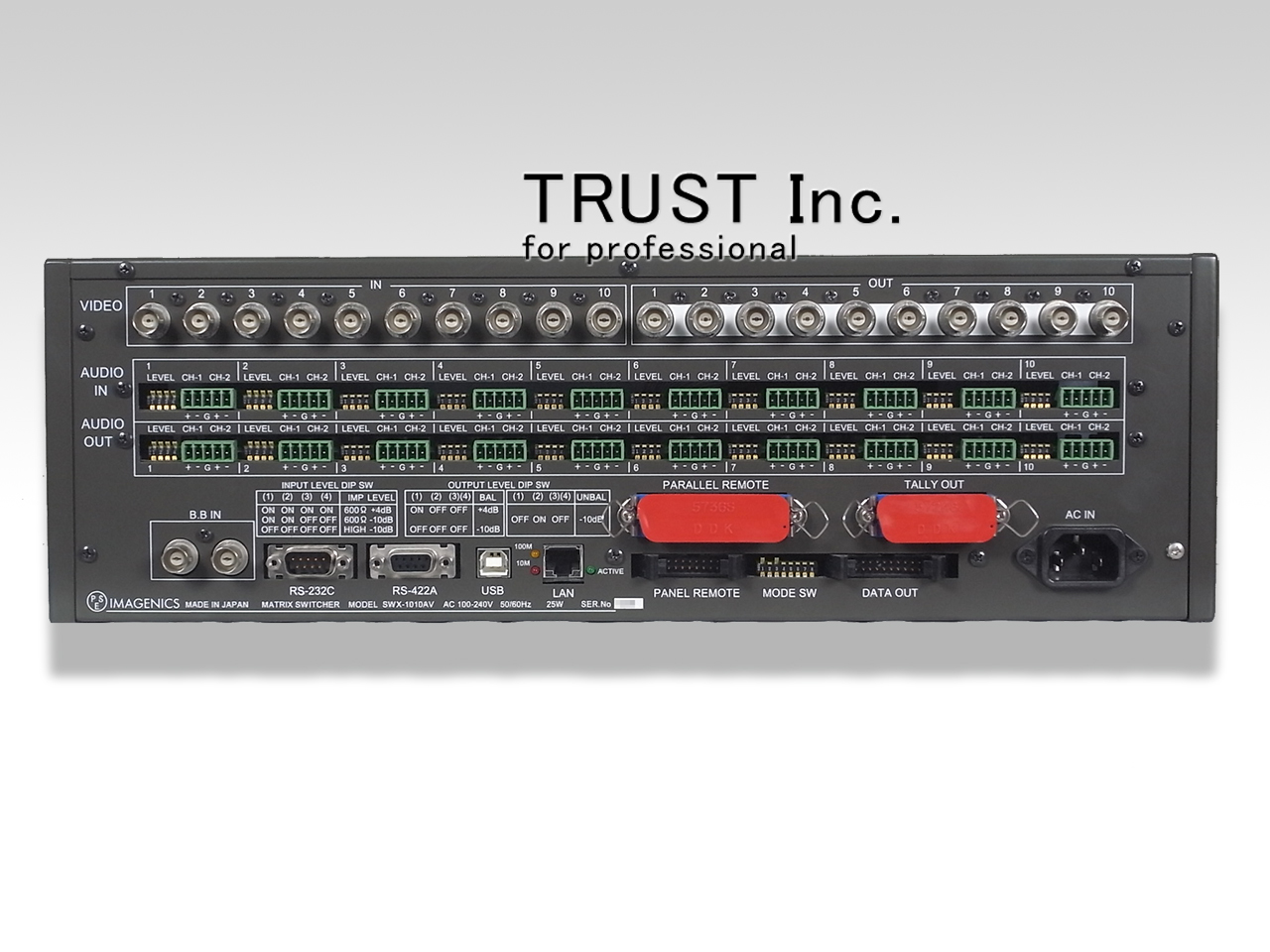 SWX-1010AV / Matrix Switcher【中古放送用・業務用 映像機器