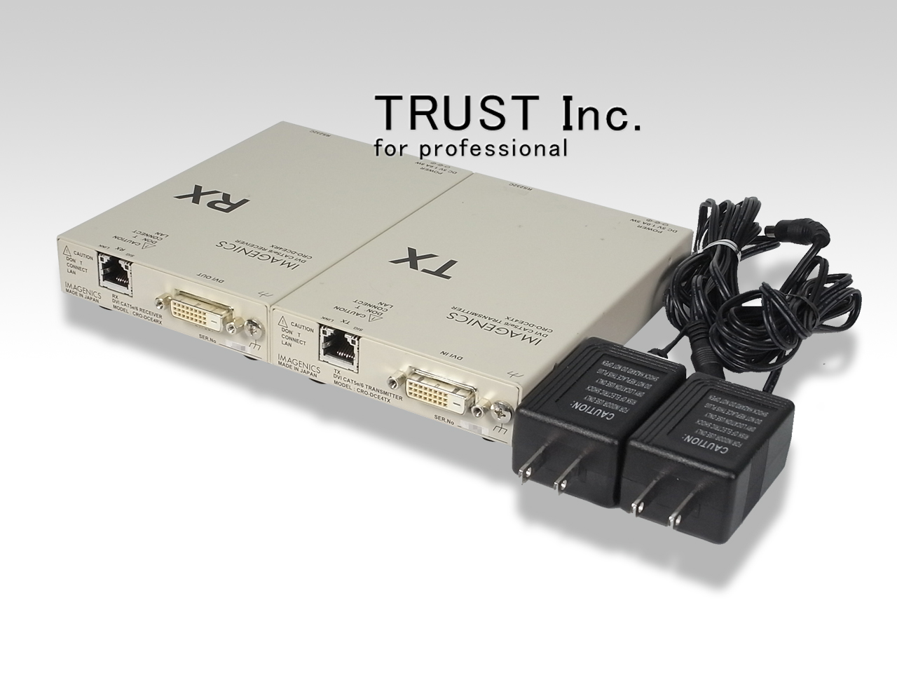未使用】イメージニクスHDMI CAT5e/6 塩っぱい 送信器 CRO-HE25TX