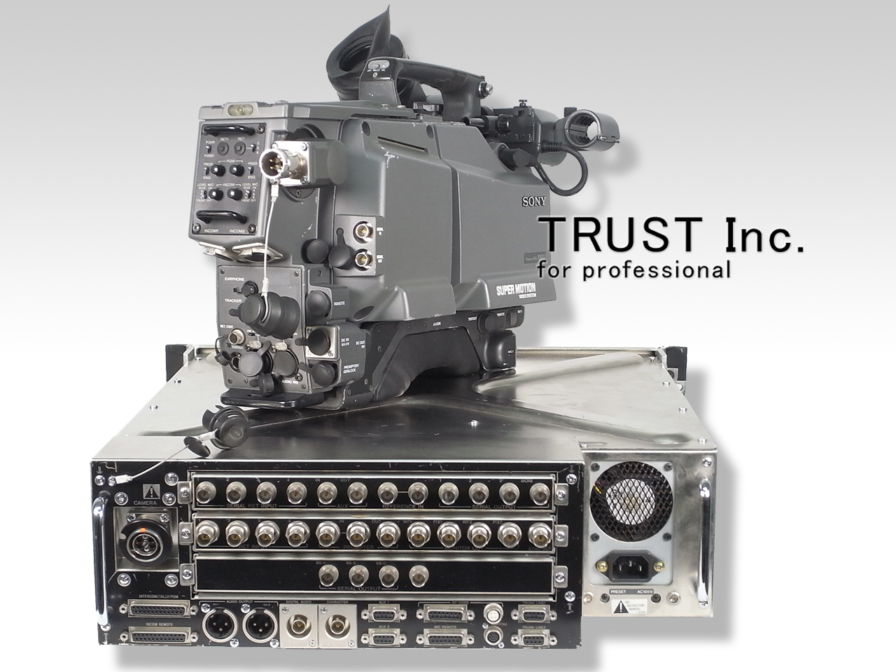 SONY BVP-701S+CCU-355/P 動作品 放送用ビデオカメラ つたう SONY BVP-701S+CCU-355/P 動作品 放送用ビデオカメラ つたう